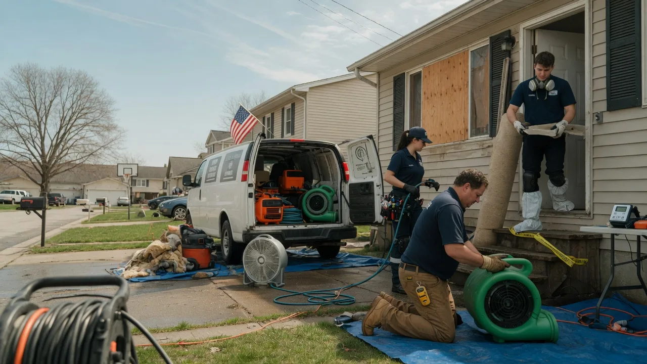 Water Damage Restoration in Ellendale, TN near me